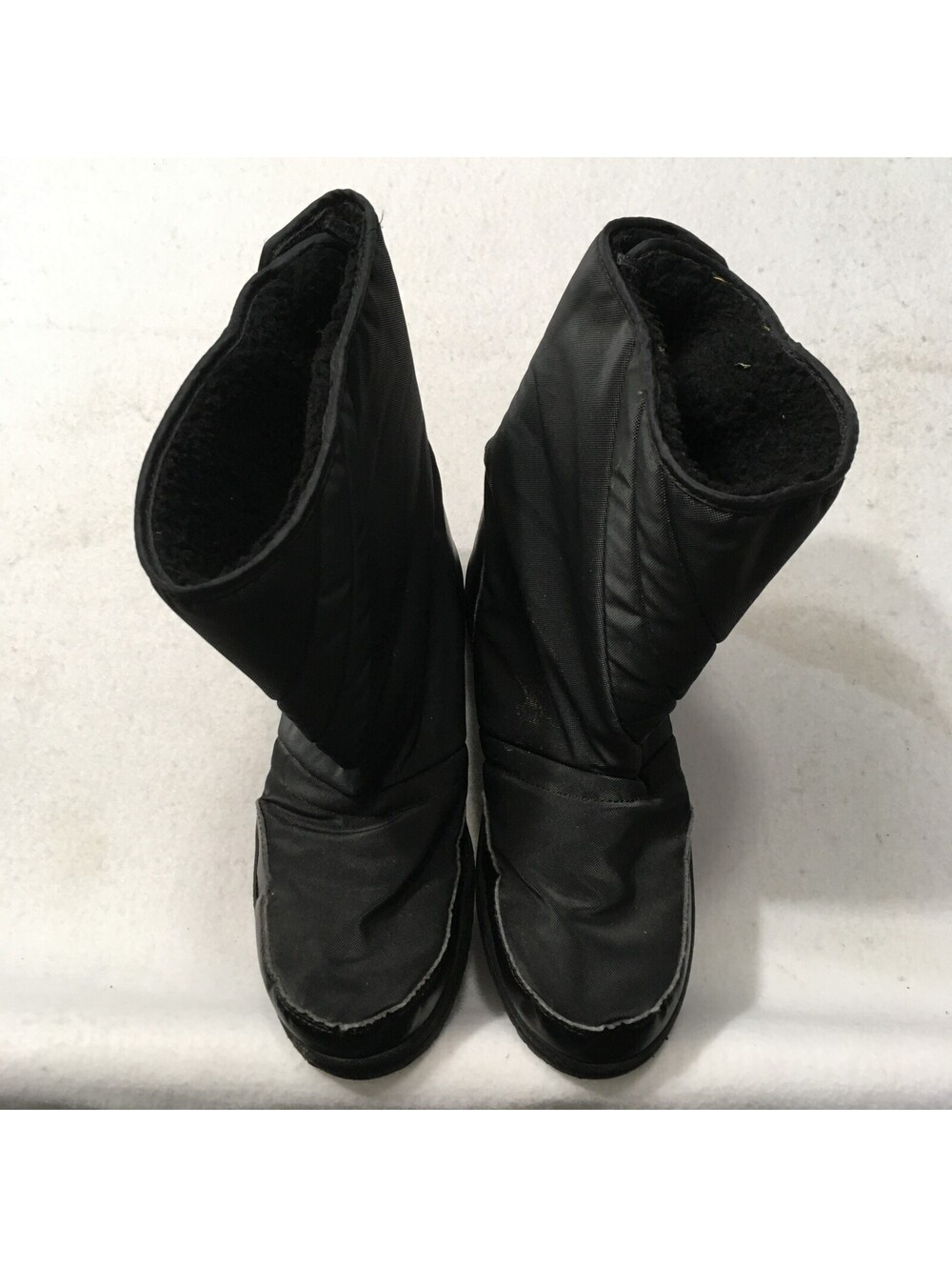 Rugged Exposure Boots Mens Size 10 Black HOOK N LOOP Motorcycle Boots.